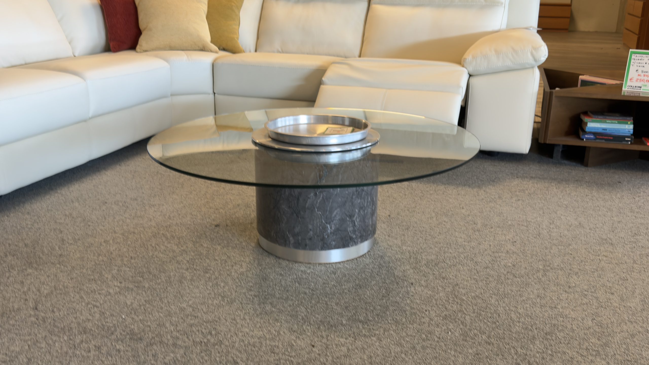 Fumagalli – Tavolino in Marmo Ø102